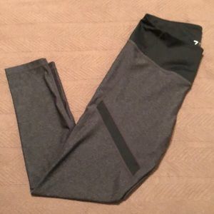 Zella leggings grey with black stripe